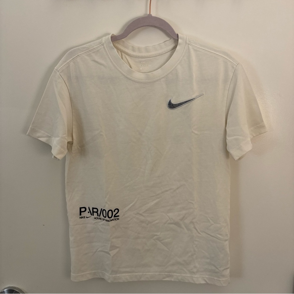 Nike Men's Off-White Short Sleeve Tee PAR/002 PARIS House of Innovation